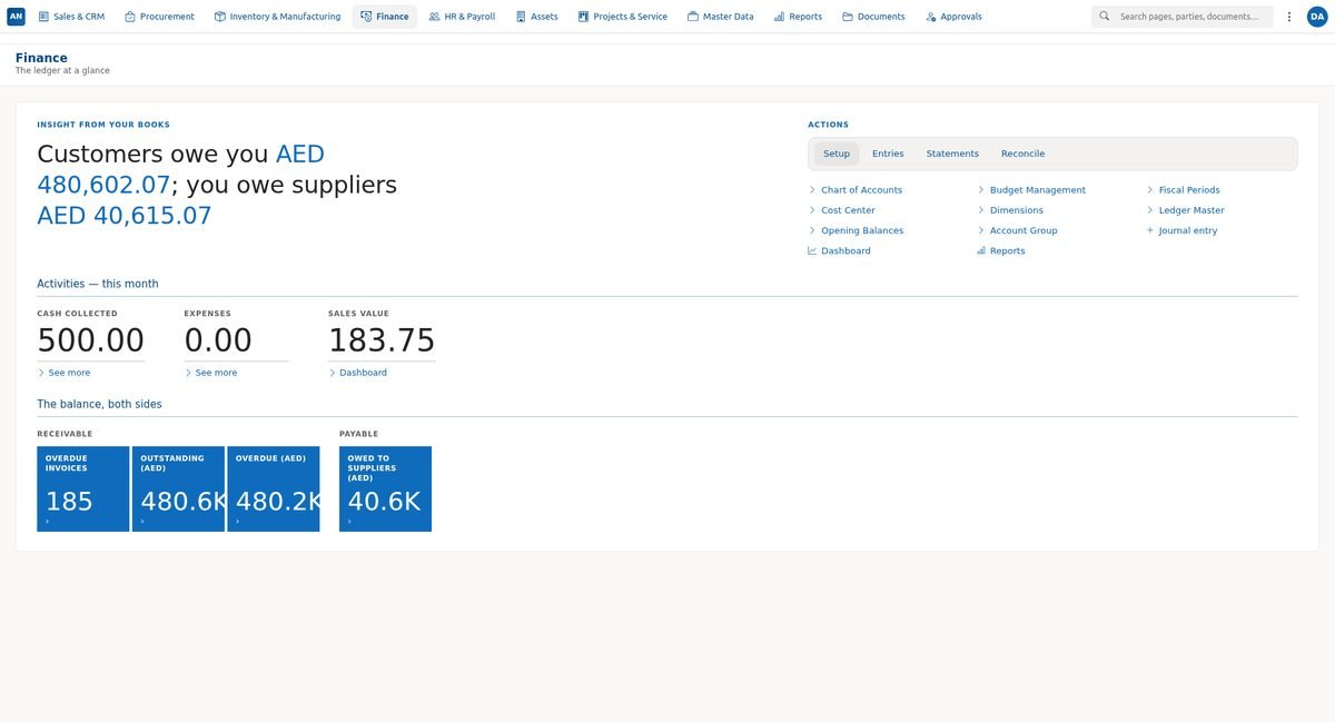 ERP / Accounting — screenshot 2